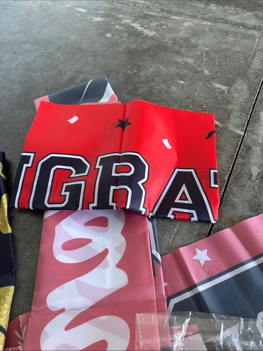 Graduation Party Supplies Bundle - Red, Black & Gold all class of 2026 stuff